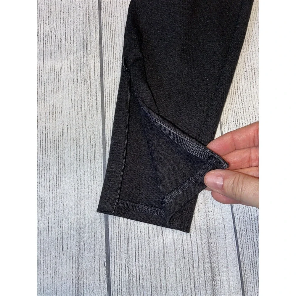 Generation Love Women's Tessa Ponte Jumpsuit 2 Black Fitted Stretch‎ Belted NEW